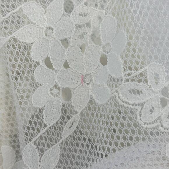 Fredericks of Hollywood Push Up Bra‎ size 32D Ivory Lace Laura Desiree Floral - Picture 6 of 9